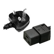 Titan UK Plug To Iec C19 - 2.5M