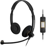 EPOS IMPACT SC 60 USB ML - Headset - on-ear - wired - USB - black with orange colour highlights